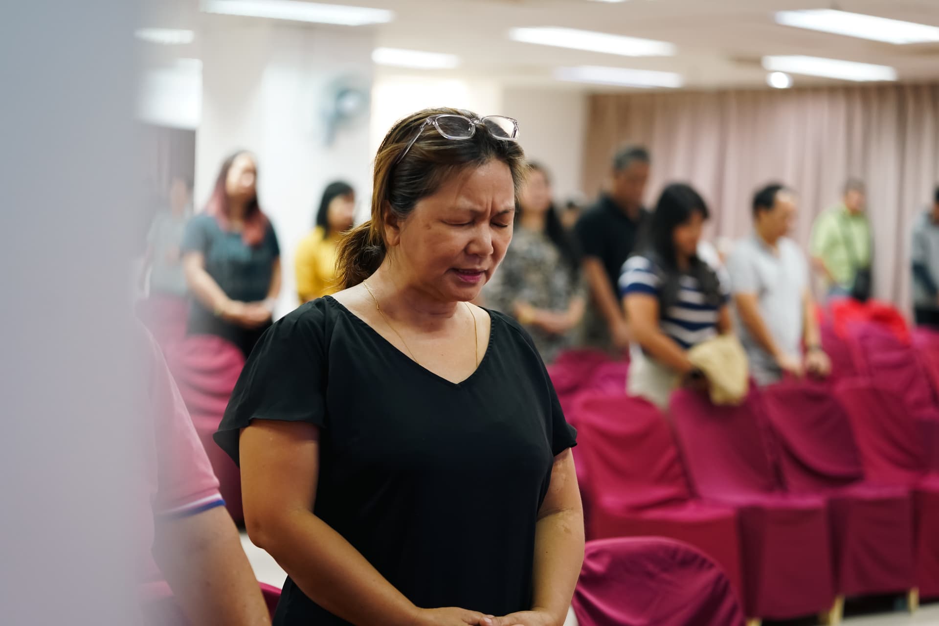 Jemaat SIB Bandaraya Kota Kinabalu berdoa bersama