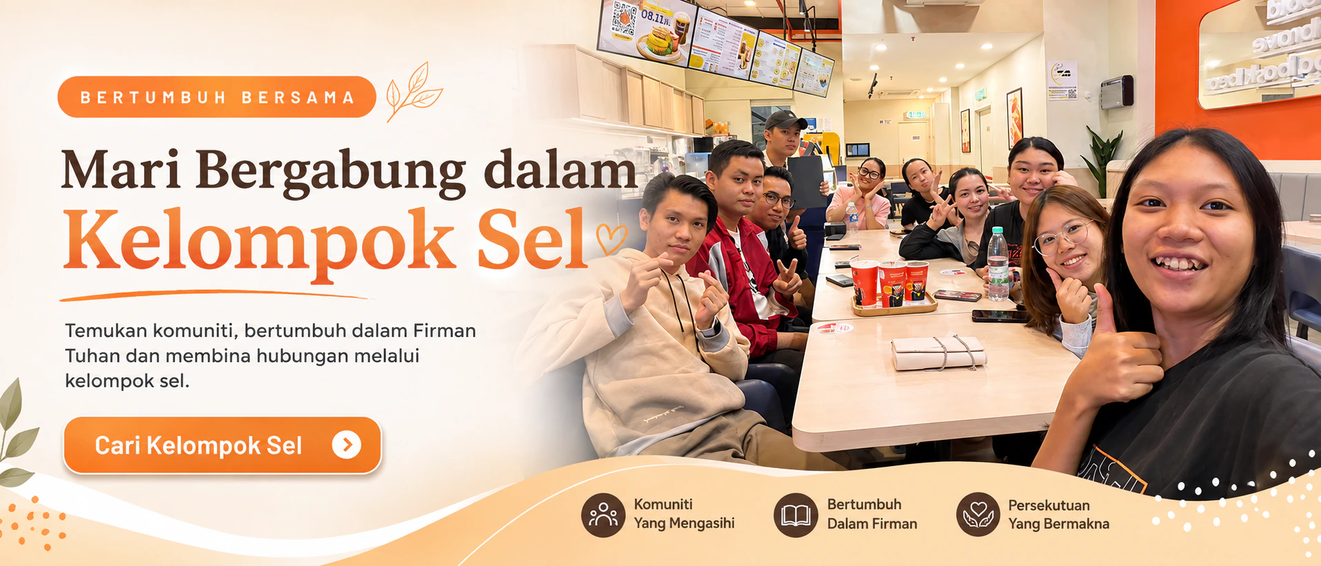 Mari Bergabung dalam Kelompok Sel