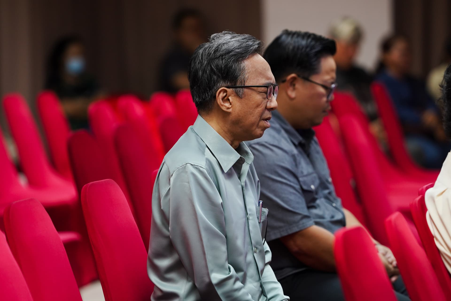 Komuniti SIB Bandaraya Kota Kinabalu dalam suasana doa