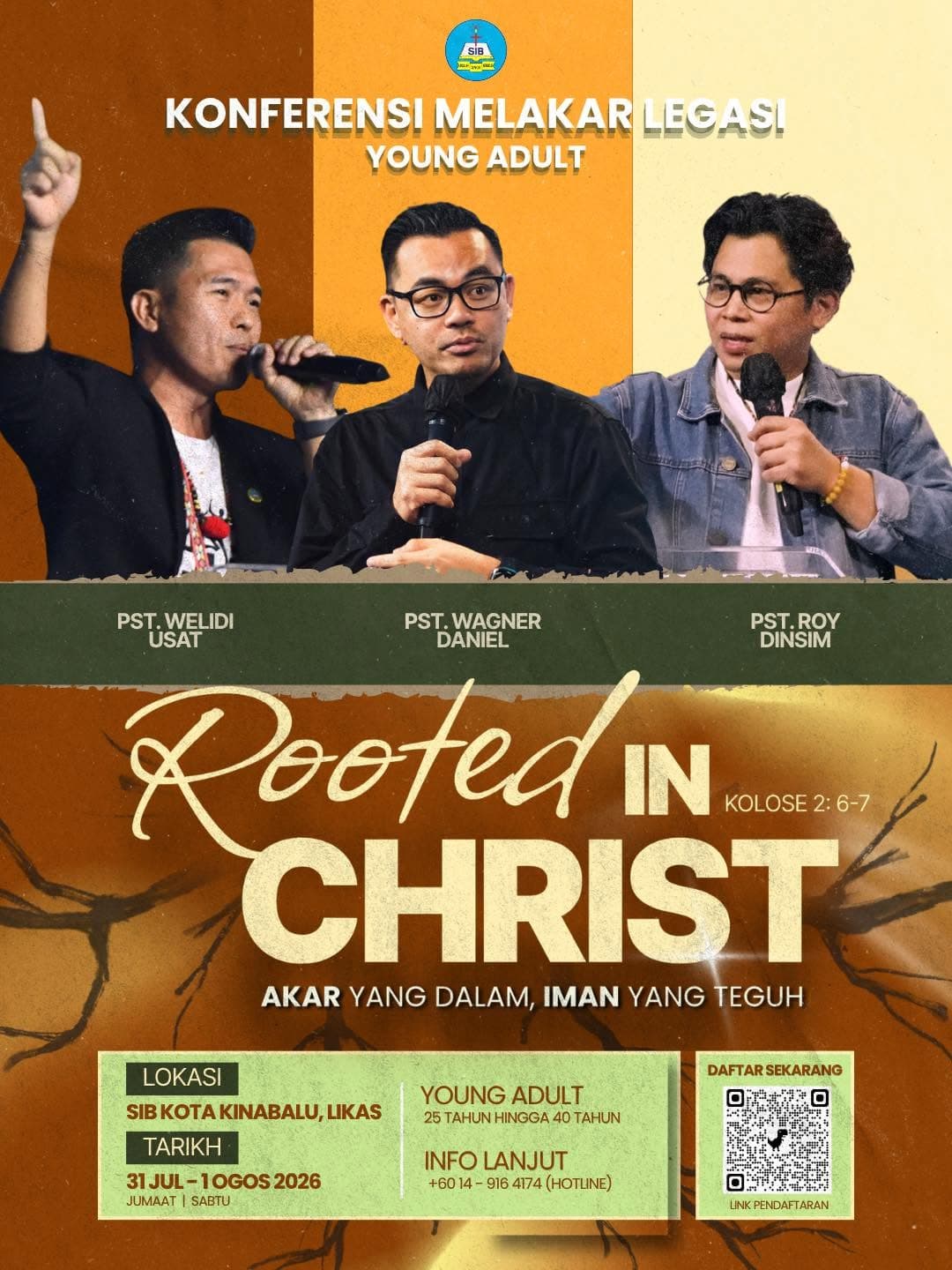 Poster Konferensi Melakar Legasi 2026